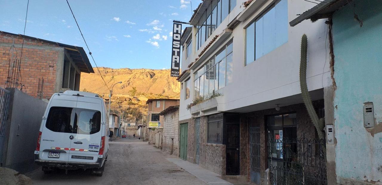 Hotel Misky Punuy - Valle Del Sondondo Andamarca Bagian luar foto
